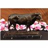 Image 1 : Signed Original Details Bull Cow Farm Home Decor Sculpture