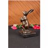 Image 5 : EASTER BUNNY SIGNED MILO BRONZE SCULPTURE
