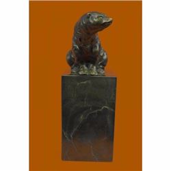 Art Deco Original Milo Polar Bear Eskimo Wildlife Bronze Artwork Sculpture Sale