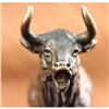 Image 2 : 100% Real Bronze Mountain Anoa Dwarf Water Buffalo Sculpture Deco