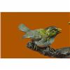 Image 3 : Bird of Paradise Bronze Sculpture Marble Base Figurine Figure Statue Gift Gift