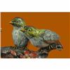 Image 4 : Bird of Paradise Bronze Sculpture Marble Base Figurine Figure Statue Gift Gift