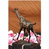 Image 5 : Original Signed Milo Tall Giraffe Animal Bronze Sculpture