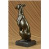 Image 4 : Abstract Modern Art Greyhound Grey Hound Dog Bronze Sculpture by Barye Statue