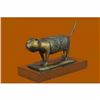 Image 3 : Signed Fernando Botero Fat Cat Bronze Abstract Modern Art Sculpture Statue Decor