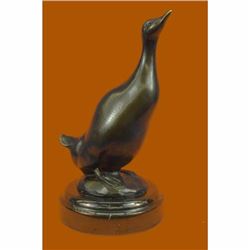 Hot Cast Original Milo Garden Indoor/Outdoor Duck Bronze Sculpture Figurine Gift