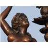 Image 2 : SIGNED EROTIC NUDE GIRL BRONZE CANDLE HOLDER VINTAGE