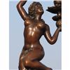 Image 3 : SIGNED EROTIC NUDE GIRL BRONZE CANDLE HOLDER VINTAGE