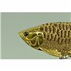 Image 4 : 24K Gold Plated Vienna Fish with Crystals Fish Marine Bronze Sculpture Figurine