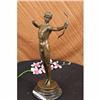 Image 1 : Sign~Mercie~Nude Roman Archer Bronze Sculpture Statue