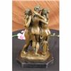 Image 3 : Signed Antonia Canova 3 Graces Bronze Sculpture Statue