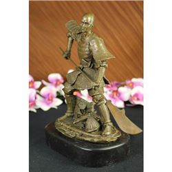Signed Fierce Ancient Samurai Warrior