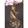 Image 3 : Signed Original Kamiko Japanese Man Doing Martial Arts Bronze Sculpture