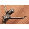 Image 2 : Signed Chiparus Free Floating Dancer Bronze Figurine