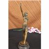 Image 5 : Signed Chiparus Free Floating Dancer Bronze Figurine