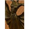 Image 5 : Art Deco Flair Dancer Bronze Sculpture by~Chiparus~Statue Marble Figurine Decor