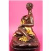 Image 2 : 40 LBS NUDE NAPOLEONS SISTER BRONZE SCULPTURE STATUE ART FIGURINE FIGURE