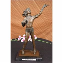 Signed Vitaleh 18 Pure Bronze Original Michael Jackson Statue