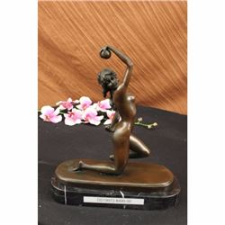Nude Erotic Art Sexy lady Bronze statue Figurine Figure Sculpture