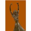 Image 4 : Signed~D.H. Chiparus~Art Nouveau Gypsy Dancer Bronze Sculpture Home Decoration