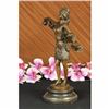 Image 4 : Signed Mirval Signed Bronze Statue Art Deco Dancer Sculpture Figurine