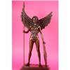 Image 1 : BRONZE ART DECO AMAZON SIGNED MOREAU STATUE FIGURINE SCULPTURE