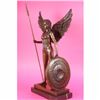 Image 2 : BRONZE ART DECO AMAZON SIGNED MOREAU STATUE FIGURINE SCULPTURE