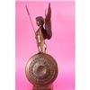 Image 3 : BRONZE ART DECO AMAZON SIGNED MOREAU STATUE FIGURINE SCULPTURE