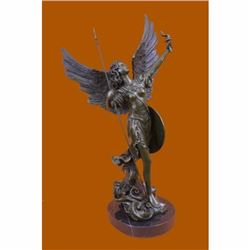 20 Tall Archangels Nike Angel of Victory Mythical Bronze Sculpture Statue Decor