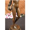 Image 3 : Nude Girl Joyful Dancing Bronze Statue Figure