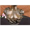 Image 4 : Elegant Sign Bronze Marble Statue Nude Female Bust 17 Sculpture Figuine