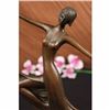 Image 2 : ART NOUVEAU SIGNED MILO BRONZE MODEL DANCER STATUE FIGURINE FIGURE