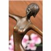 Image 3 : ART NOUVEAU SIGNED MILO BRONZE MODEL DANCER STATUE FIGURINE FIGURE