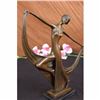 Image 4 : ART NOUVEAU SIGNED MILO BRONZE MODEL DANCER STATUE FIGURINE FIGURE