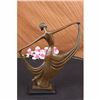 Image 5 : ART NOUVEAU SIGNED MILO BRONZE MODEL DANCER STATUE FIGURINE FIGURE