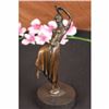 Image 3 : BRONZE ART DECO SIGNED DH CHIPARUS CLASSICAL LADY SCULPTURE