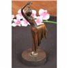 Image 4 : BRONZE ART DECO SIGNED DH CHIPARUS CLASSICAL LADY SCULPTURE