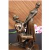 Image 1 : Original Milo Declaration of Love Bronze Art Deco Sculptur