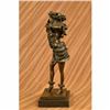 Image 2 : Vintage Cast Bronze Artist Sgnd Polynesian Queen Princess Woman Full Bust Decor