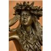 Image 5 : Vintage Cast Bronze Artist Sgnd Polynesian Queen Princess Woman Full Bust Decor