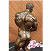 Image 6 : ART DECO MUSCULAR NUDE MAN BRONZE SCULPTURE