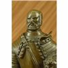 Image 5 : Hot Cast Signed Dalov European Warrior With Sword Bronze Sculpture Statue Figure