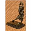 Image 4 : Vintage Reproduction Hula Dodge Hawaiian Bronze Motion Sculpture Perfectly-Mint