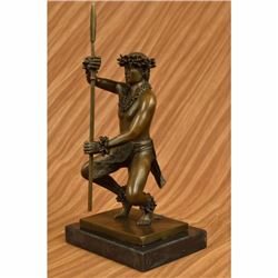 Classical Hawaiian Dancer Bronze Sculpture Home Decoration Decor Nude Statue Art