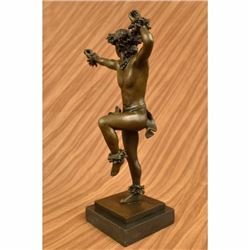 Hawaiian Man with Lei Dancing Waikiki Beach Hula Dancer Home Decor Hot Cast Deco