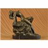 Image 1 : Large Rodin Stretched Nude Lady Bronze Sculpture Modern art Statue Figurine SALE