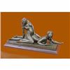 Image 1 : Rare Original Extra Large Mavchi Two Lesbian in Hot Action Bronze Sculpture Sale