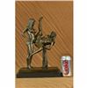 Image 2 : Collector Edition Original Mavchi Two Sexy Woman with Strap on Bronze Sculpture