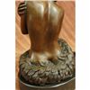 Image 6 : Hot Cast Preiss Nude Hawaiian Female on Stone Bronze Sculpture Statue Figure Art