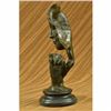 Image 2 : Auguste Rodin Classic Praying Lady Bronze Sculpture Marble Statue Figurine Decor